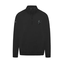 Vegas Golden Knights Levelwear Murray Nightfall Quarter-Zip Jacket Black