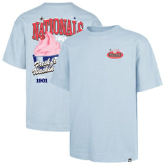 Washington Nationals Ice Cream Parlor Foundation T-Shirt - Light Blue | 47 brand