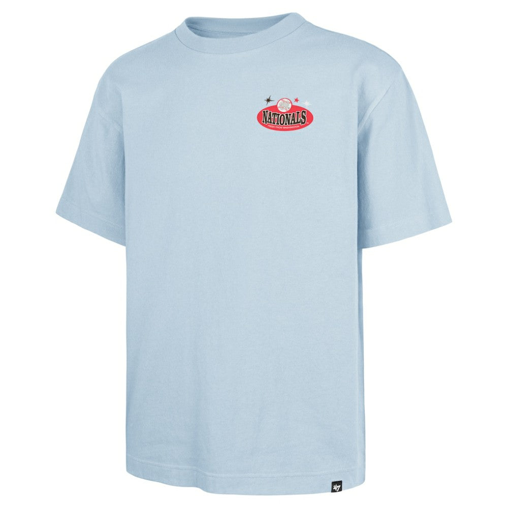 Washington Nationals Ice Cream Parlor Foundation T-Shirt - Light Blue | 47 brand