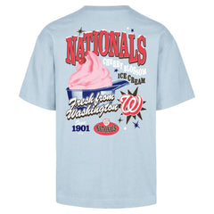 Washington Nationals Ice Cream Parlor Foundation T-Shirt - Light Blue | 47 brand