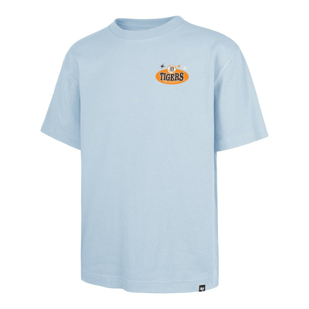 Detroit Tigers Ice Cream Parlor Foundation T-Shirt - Light Blue | 47 brand