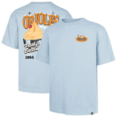 Baltimore Orioles Ice Cream Parlor Foundation T-Shirt - Light Blue | 47 brand