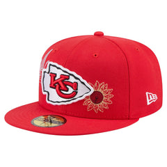Kansas City Chiefs New Era State Stitch 59FIFTY Fitted Hat - Red outlet