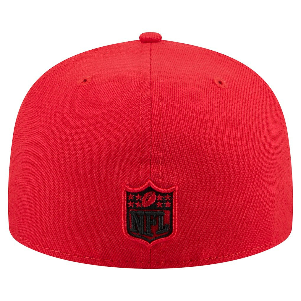 Kansas City Chiefs New Era State Stitch 59FIFTY Fitted Hat - Red outlet