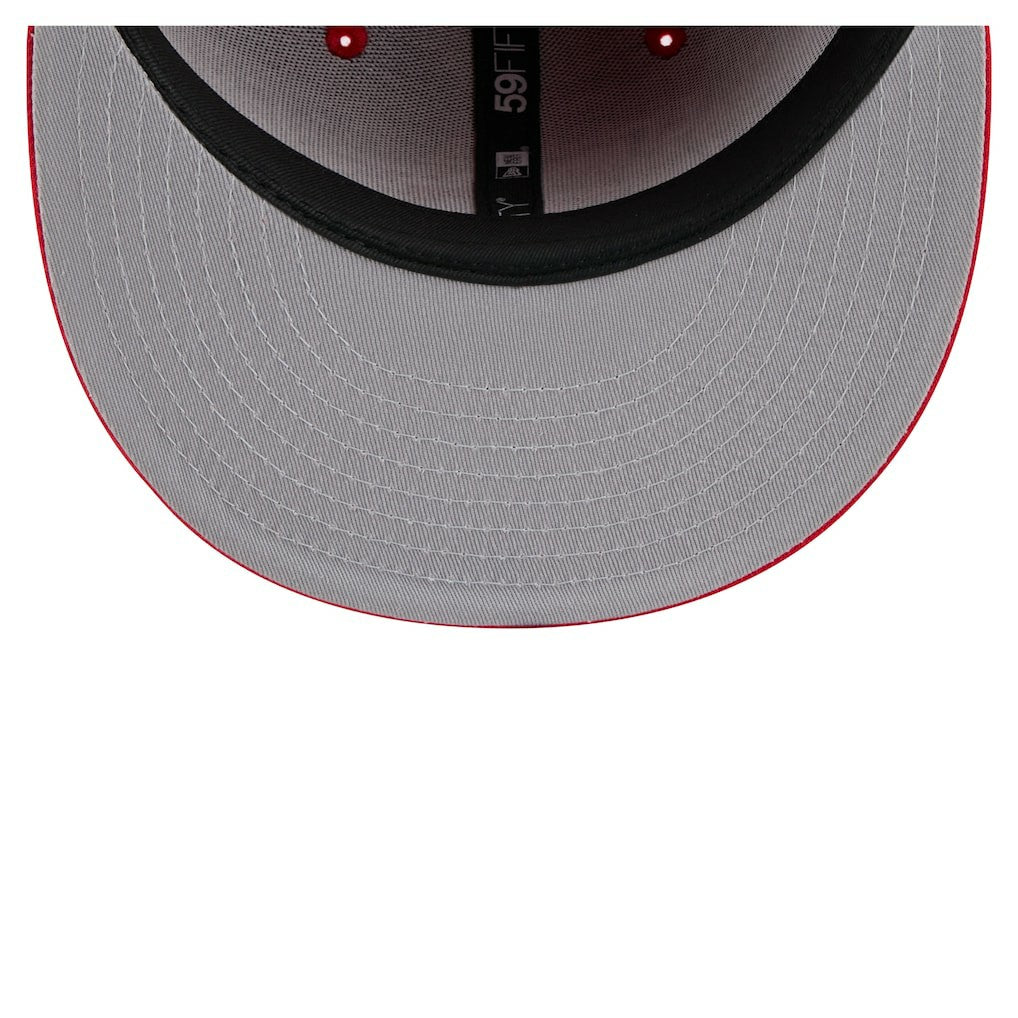 Kansas City Chiefs New Era State Stitch 59FIFTY Fitted Hat - Red outlet