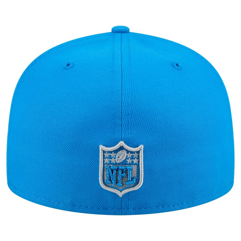 Detroit Lions New Era State Stitch 59FIFTY Fitted Hat - Blue sale