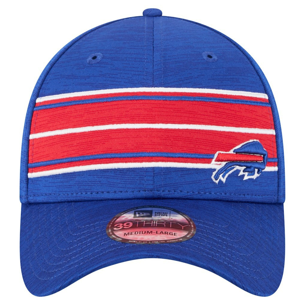 Buffalo Bills New Era Stripes 39THIRTY Flex Hat - Royal on sale