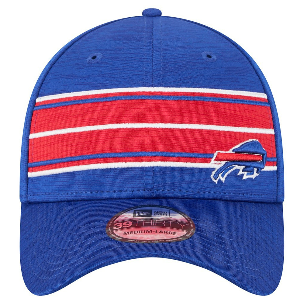 Buffalo Bills New Era Stripes 39THIRTY Flex Hat - Royal on sale