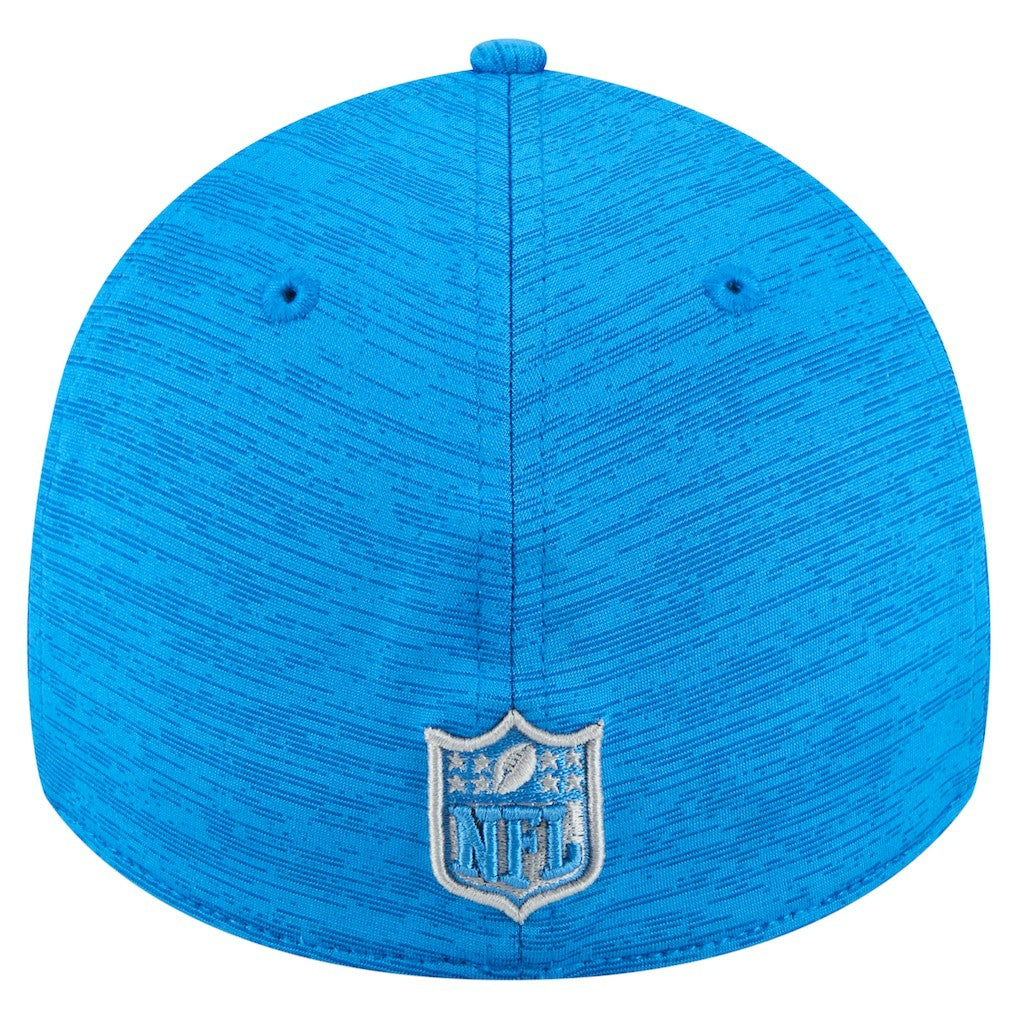 Detroit Lions New Era Stripes 39THIRTY Flex Hat - Blue for sale