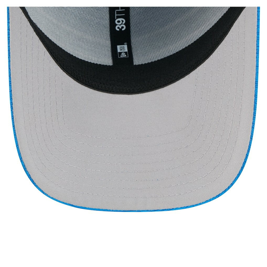 Detroit Lions New Era Stripes 39THIRTY Flex Hat - Blue for sale