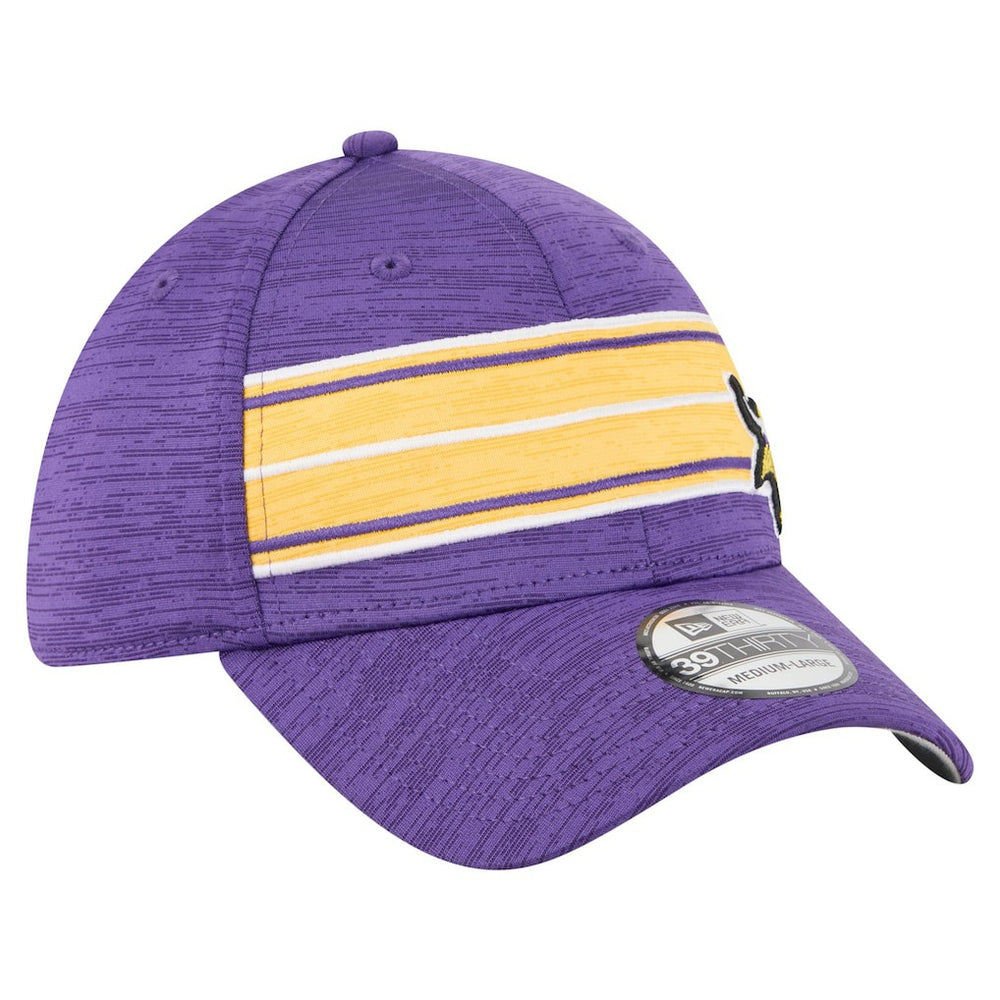Minnesota Vikings New Era Stripes 39THIRTY Flex Hat - Purple for sale