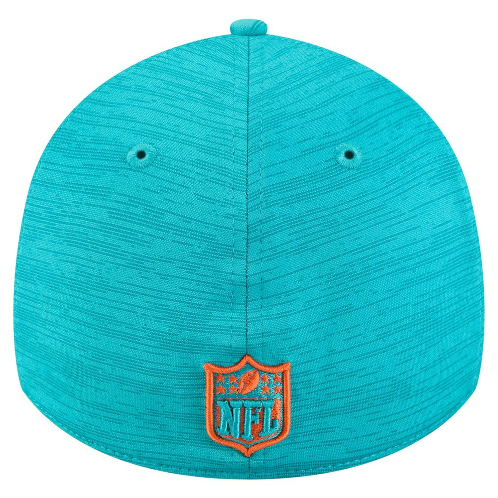 Miami Dolphins New Era Stripes 39THIRTY Flex Hat - Aqua for sale