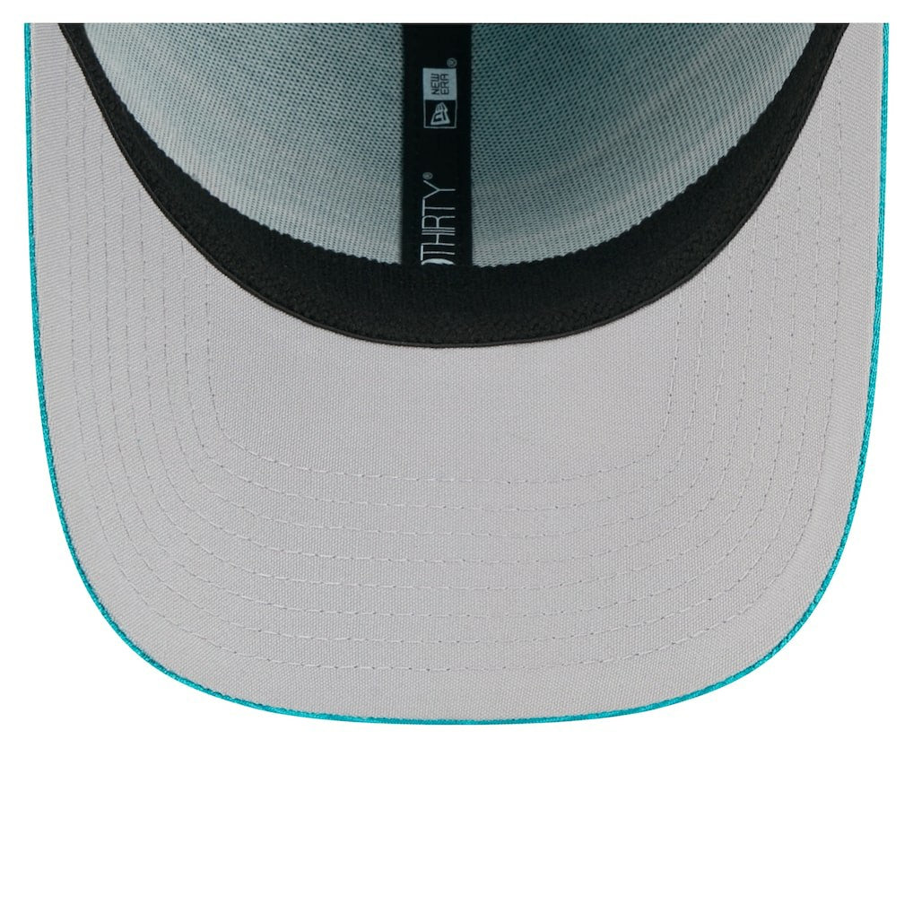 Miami Dolphins New Era Stripes 39THIRTY Flex Hat - Aqua for sale