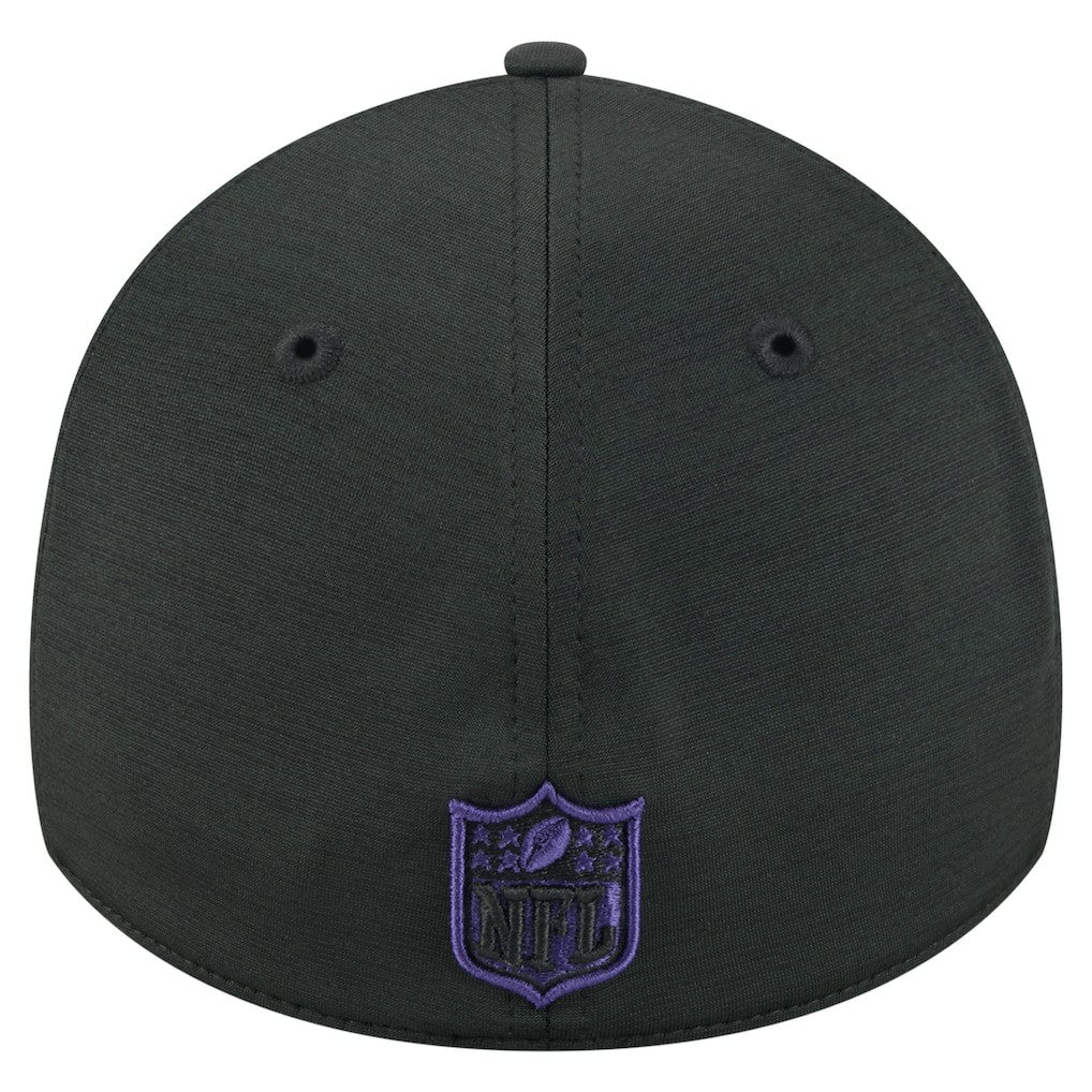 Baltimore Ravens New Era Stripes 39THIRTY Flex Hat - Black sale