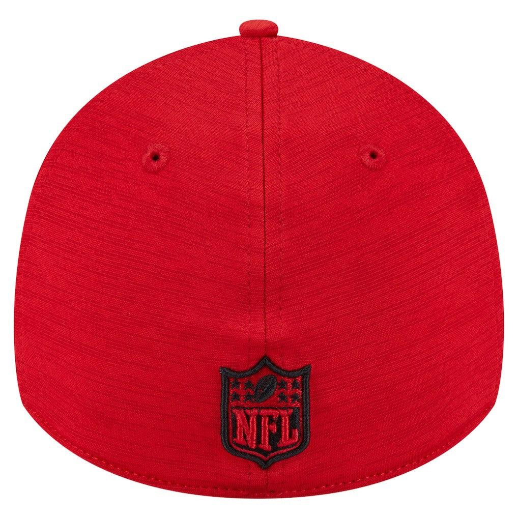 San Francisco 49ers New Era Stripes 39THIRTY Flex Hat - Scarlet online