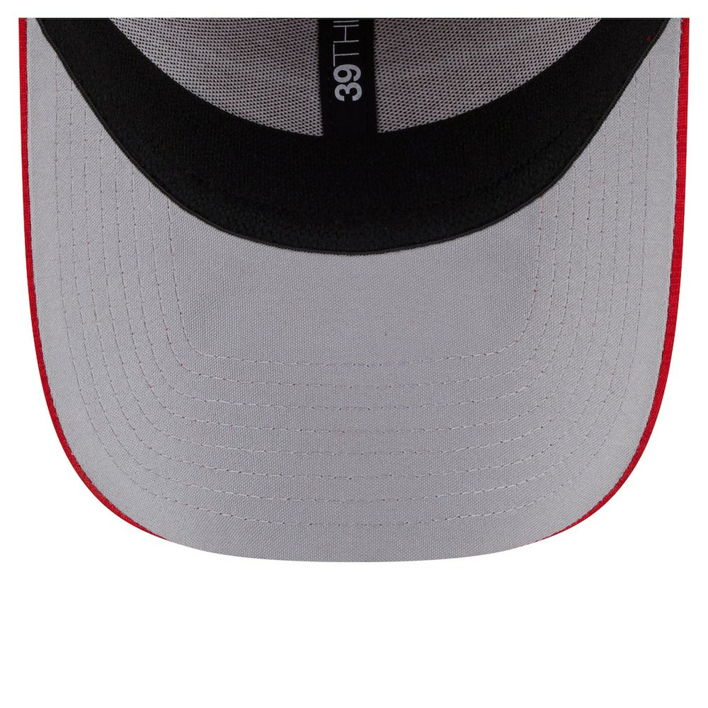 San Francisco 49ers New Era Stripes 39THIRTY Flex Hat - Scarlet online