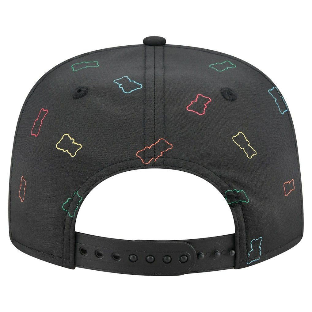 San Francisco 49ers New Era Gummy Golfer Snapback Hat - Black on sale