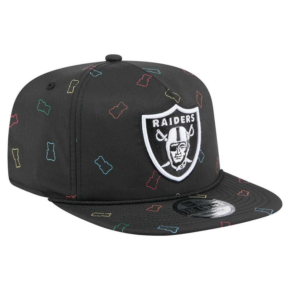 Las Vegas Raiders New Era Gummy Golfer Snapback Hat - Black for sale