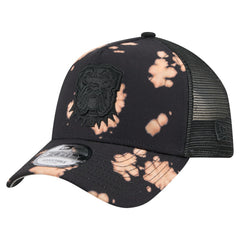 Cleveland Browns New Era Bleached A-Frame 9FORTY Trucker Adjustable Hat - Black for sale