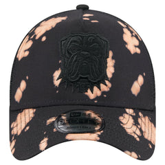 Cleveland Browns New Era Bleached A-Frame 9FORTY Trucker Adjustable Hat - Black for sale