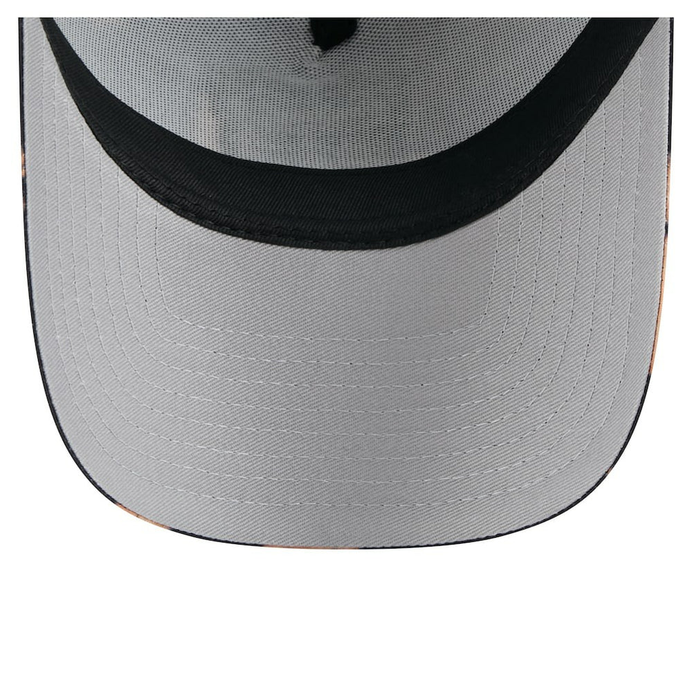Cleveland Browns New Era Bleached A-Frame 9FORTY Trucker Adjustable Hat - Black for sale