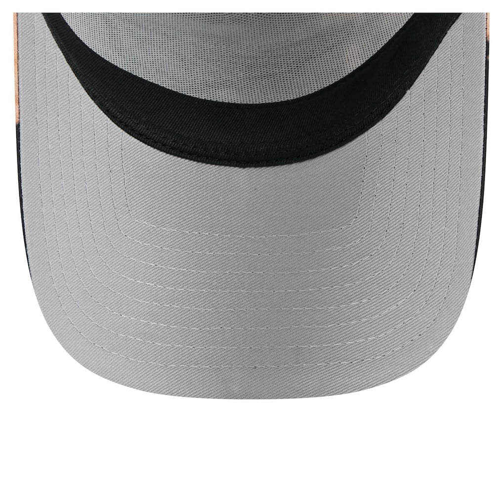 New England Patriots New Era Bleached 9FORTY A-Frame Adjustable Hat - Black discount