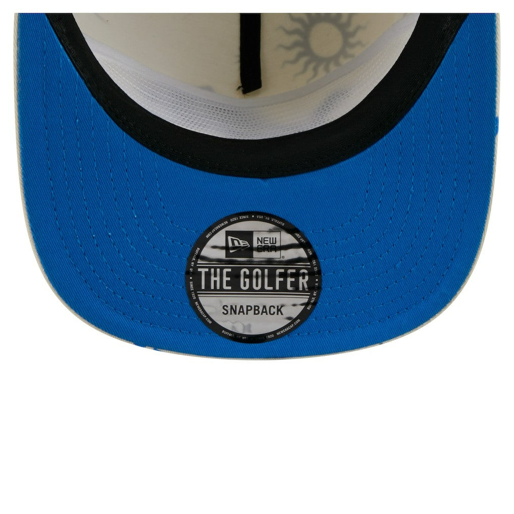 Detroit Lions New Era Celestial Golfer Snapback Hat - Cream discount