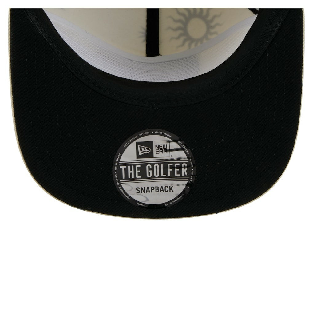 Las Vegas Raiders New Era Celestial Golfer Snapback Hat - Cream sale