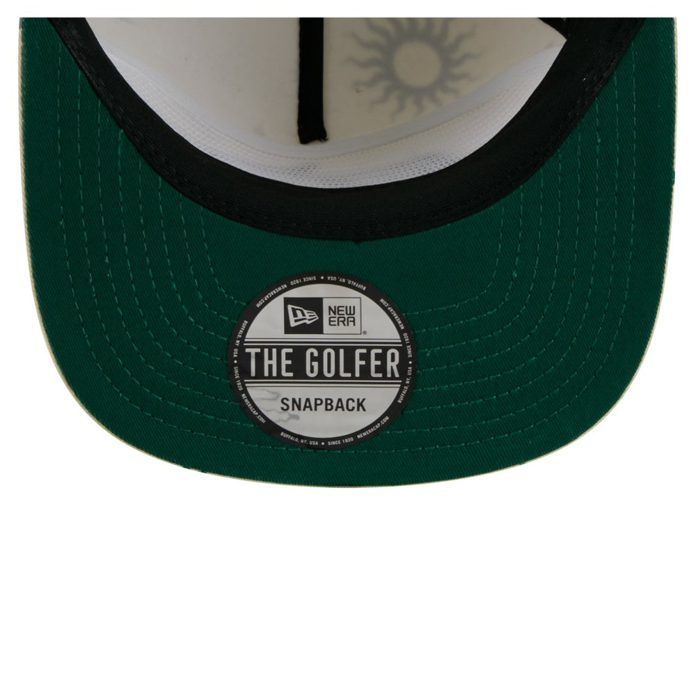 New York Jets New Era Celestial Golfer Snapback Hat - Cream for sale