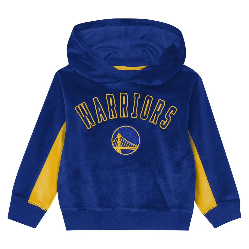 Golden State Warriors Outerstuff Preschool Velour Hoodie sale - Royal on sale