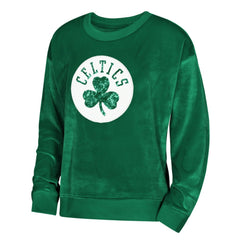 Boston Celtics Outerstuff Youth Girls Step Back Sweatshirt - Kelly Green on sale
