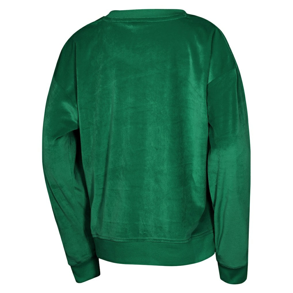 Boston Celtics Outerstuff Youth Girls Step Back Sweatshirt - Kelly Green on sale