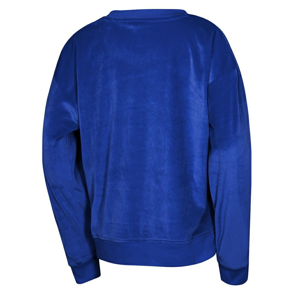 Philadelphia 76ers Outerstuff Youth Girls Step Back Sweatshirt - Royal outlet