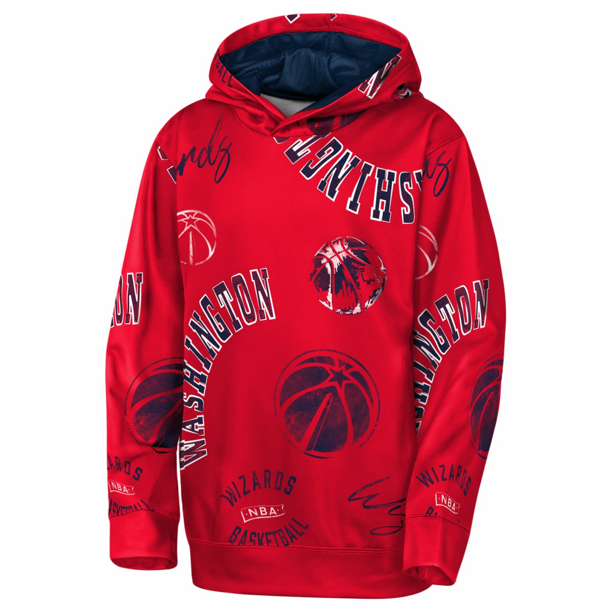 Washington Wizards Outerstuff Youth Moving Violation Hoodie - Red cheap