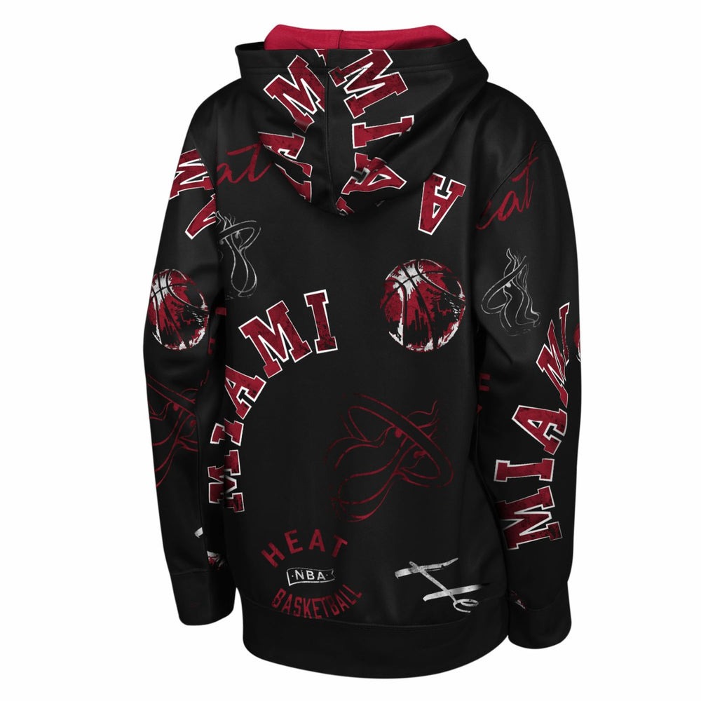 Miami Heat Outerstuff Youth Moving Violation Hoodie - Black online