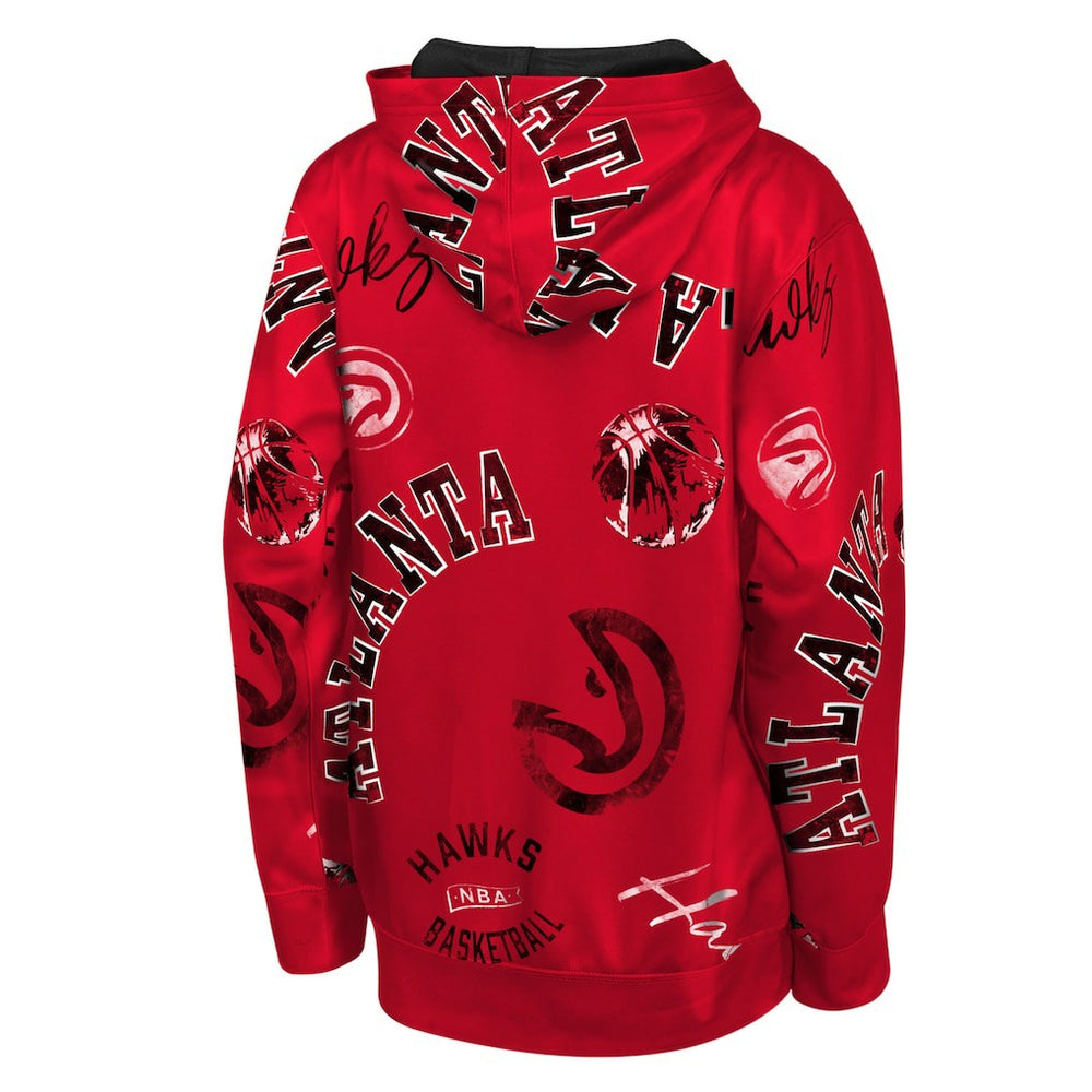 Atlanta Hawks Outerstuff Youth Moving Violation Hoodie - Red sale