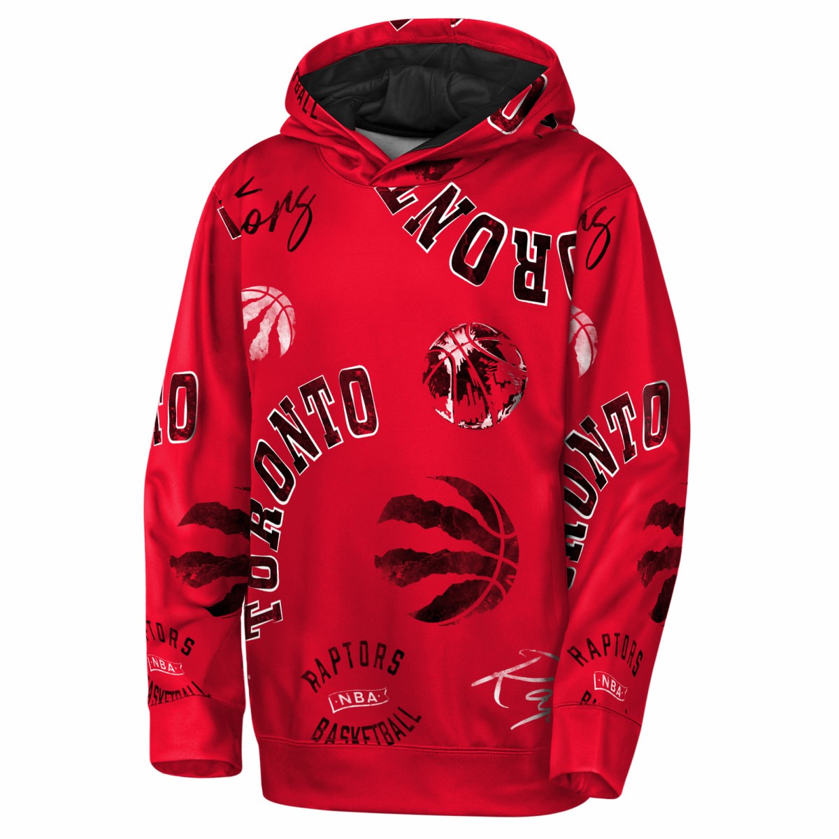 Toronto Raptors Outerstuff Youth Moving Violation Hoodie - Red discount