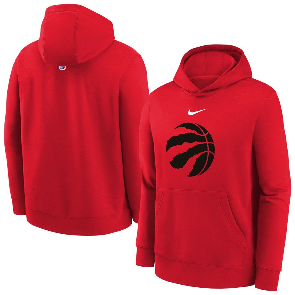 Toronto Raptors Youth 2025/26 Club Fleece Hoodie - Red | Nike sale