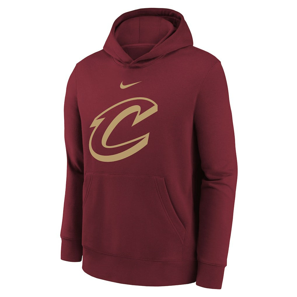 Cleveland Cavaliers Youth 2025/26 Club Fleece Hoodie sale - Wine | Nike on sale