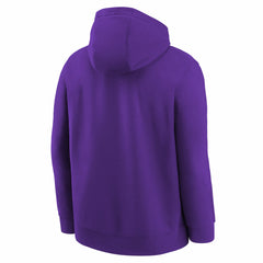 Utah Jazz Youth 2025/26 Club Fleece Practice Hoodie - Purple | Nike online