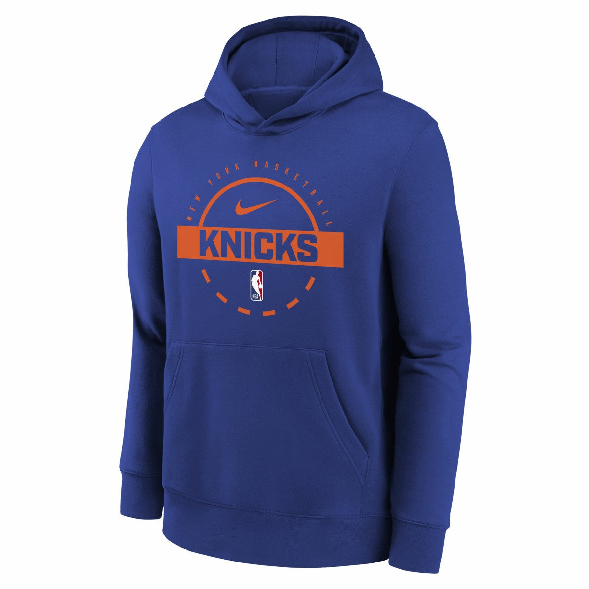 New York Knicks Youth 2025/26 Club Fleece Practice Hoodie - Blue | Nike on sale