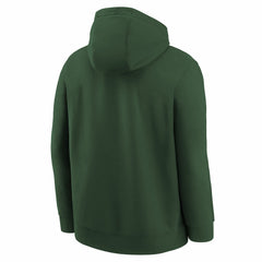 Milwaukee Bucks Youth 2025/26 Club Fleece Practice Hoodie - Hunter Green | Nike for sale