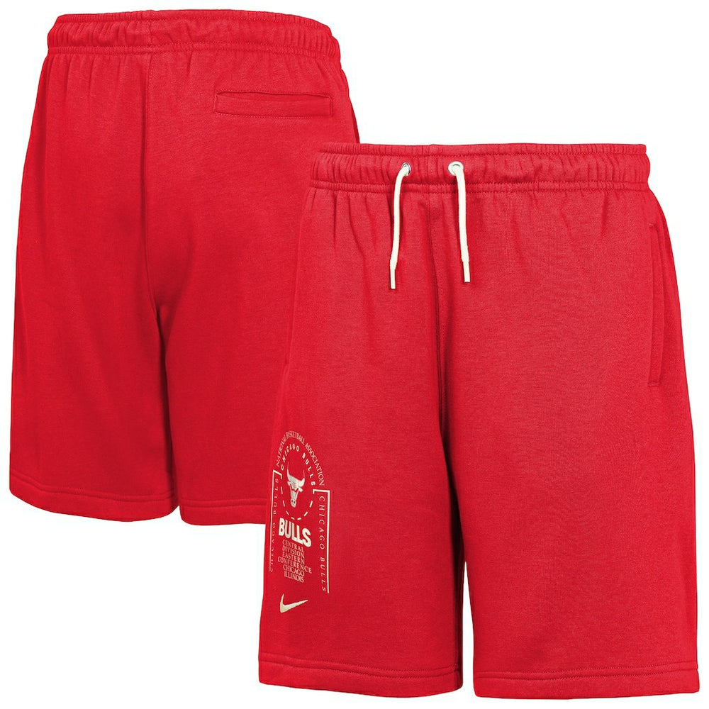 Chicago Bulls Youth Courtside Club Fleece Shorts - Red | Nike cheap