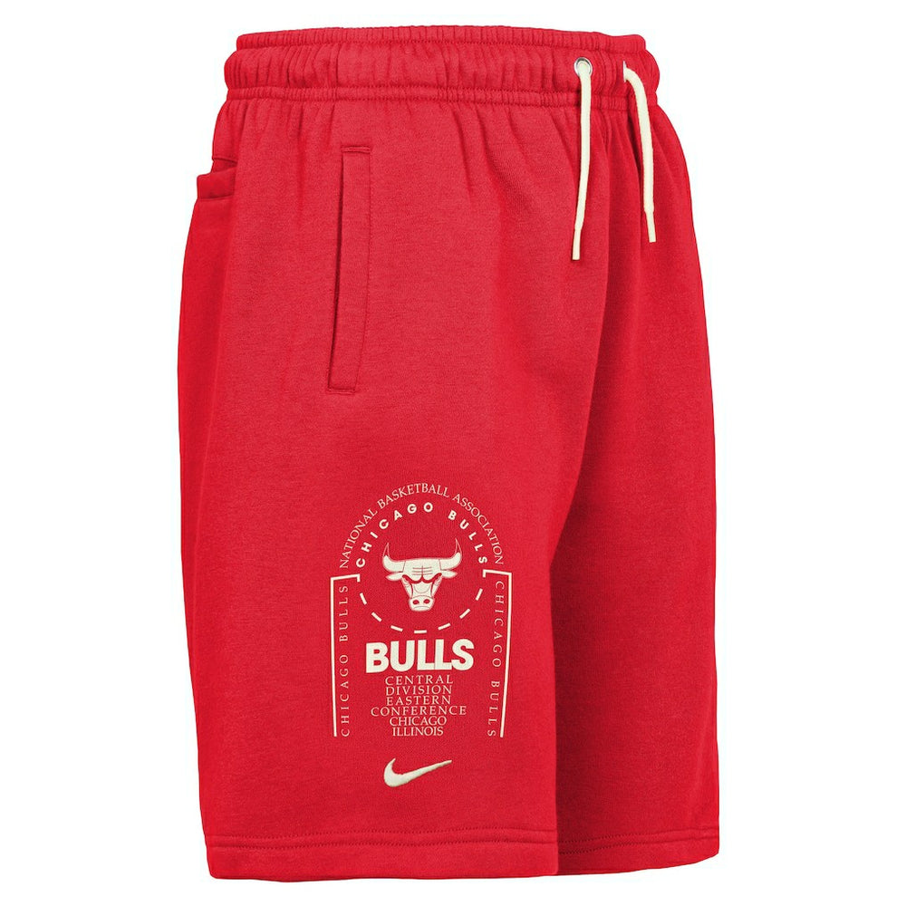 Chicago Bulls Youth Courtside Club Fleece Shorts - Red | Nike cheap