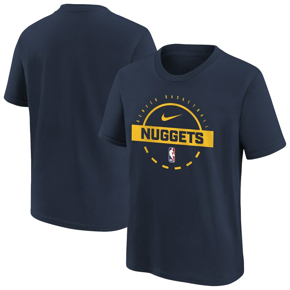 Denver Nuggets Youth Practice T-Shirt sale - Navy | Nike sale