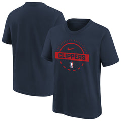 LA Clippers Youth Practice T-Shirt - Navy | Nike outlet
