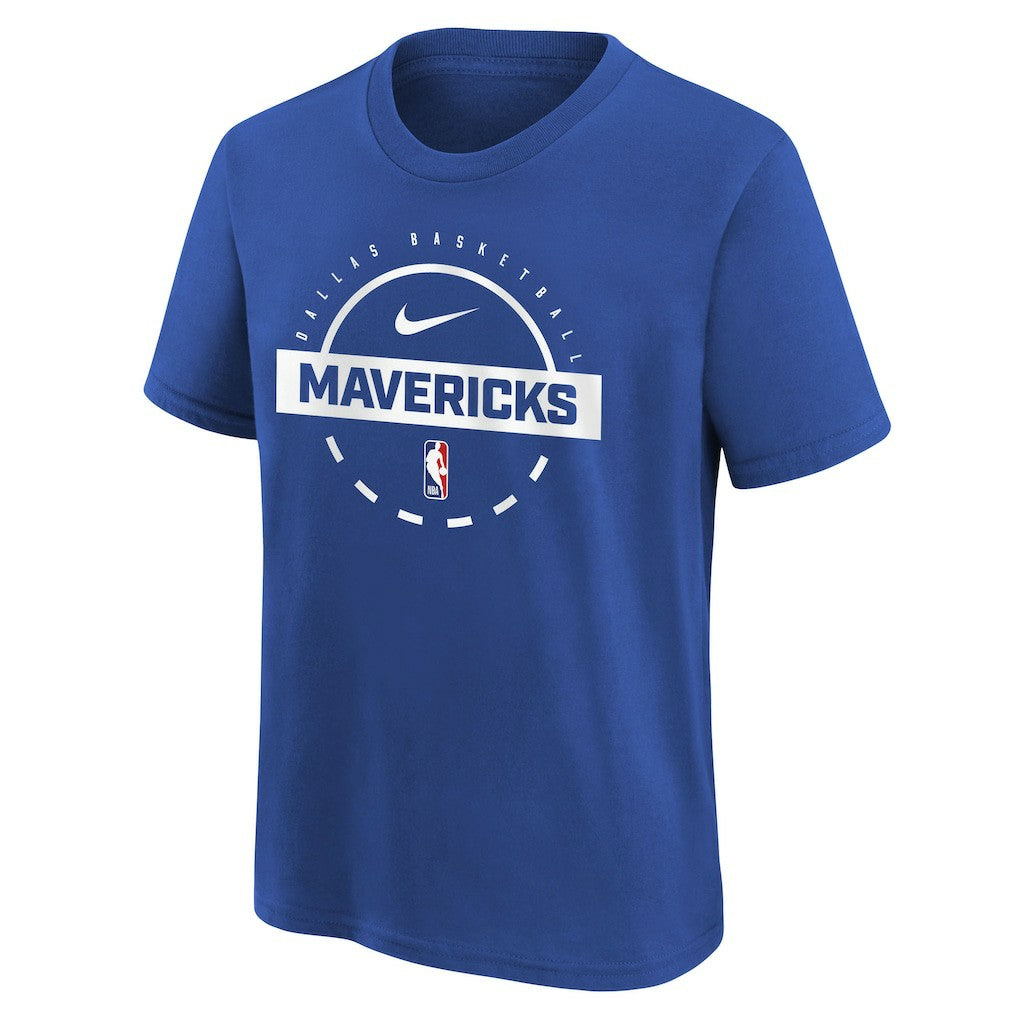 Dallas Mavericks Youth Practice T-Shirt sale - Blue | Nike shop