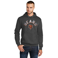 Chicago Bears Starter Arch Over Logo Pullover Hoodie - Charcoal cheap