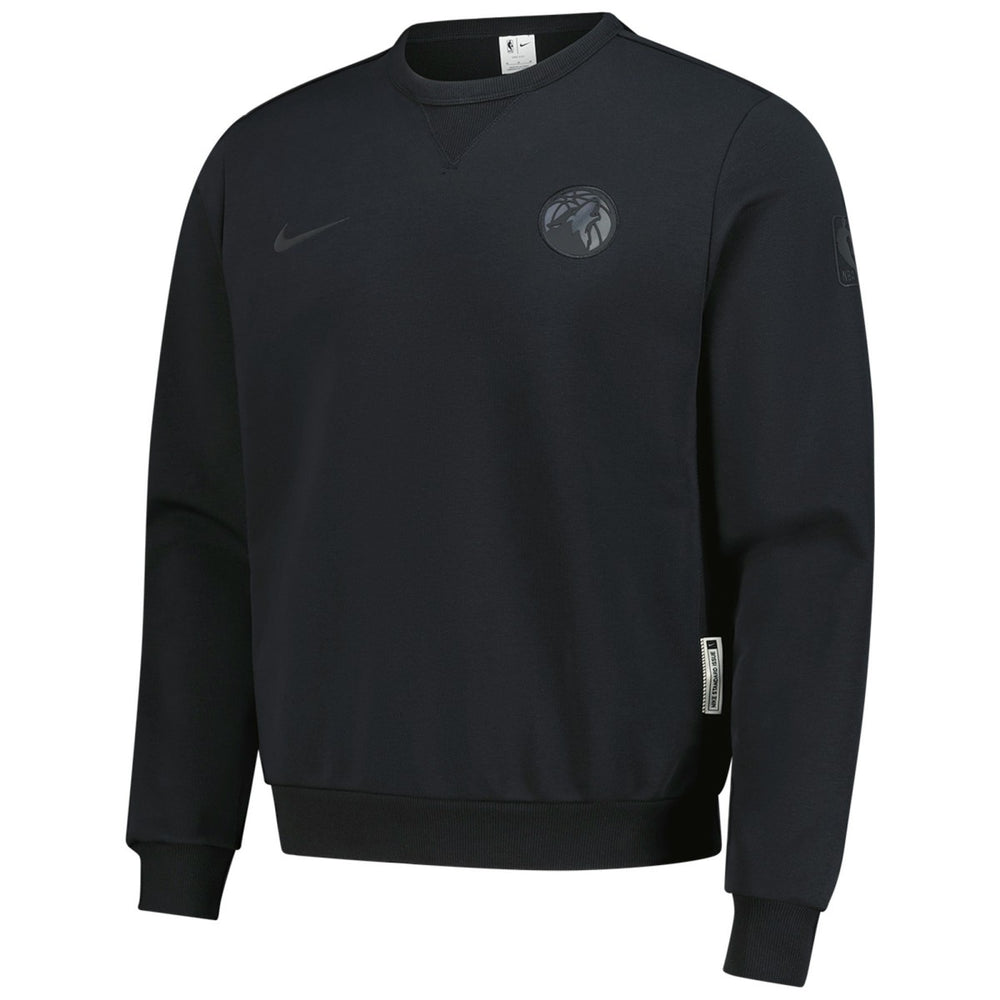 Minnesota Timberwolves Authentic Standard Issue Travel Dri-FIT Sweatshirt - Black | Nike sale