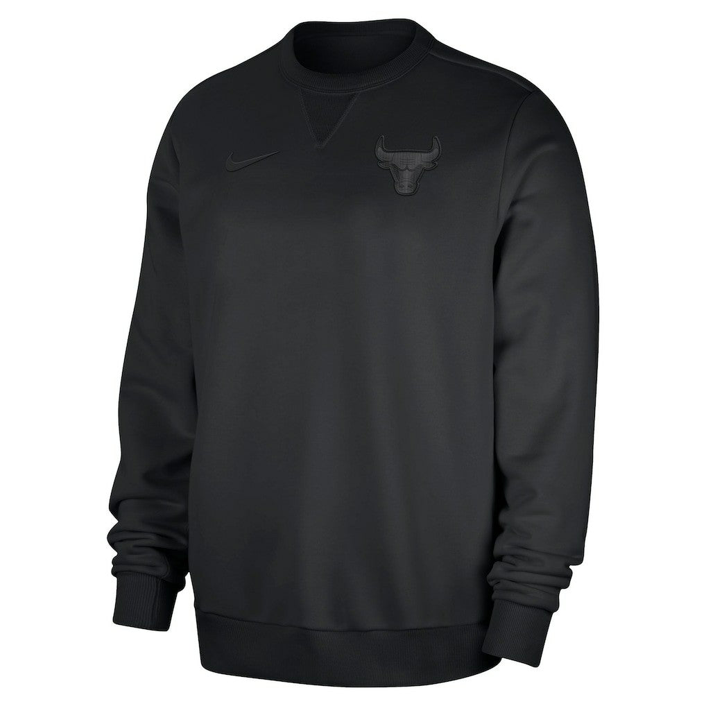 Chicago Bulls Authentic Standard Issue Travel Dri-FIT Sweatshirt - Black | Nike shop